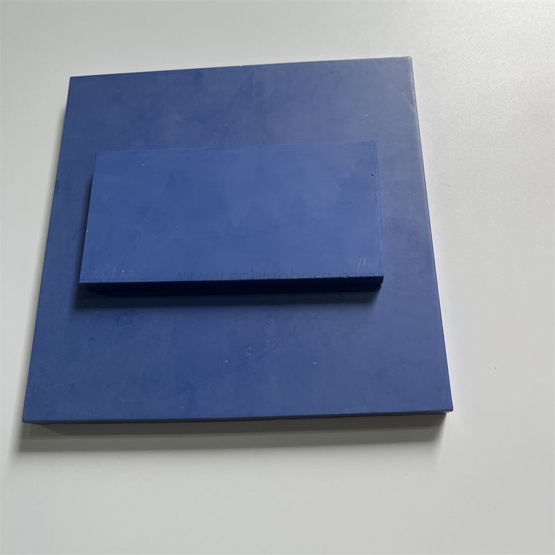 Plaque vierge en feuille bleue en céramique de zircone stabilisée à l'yttria