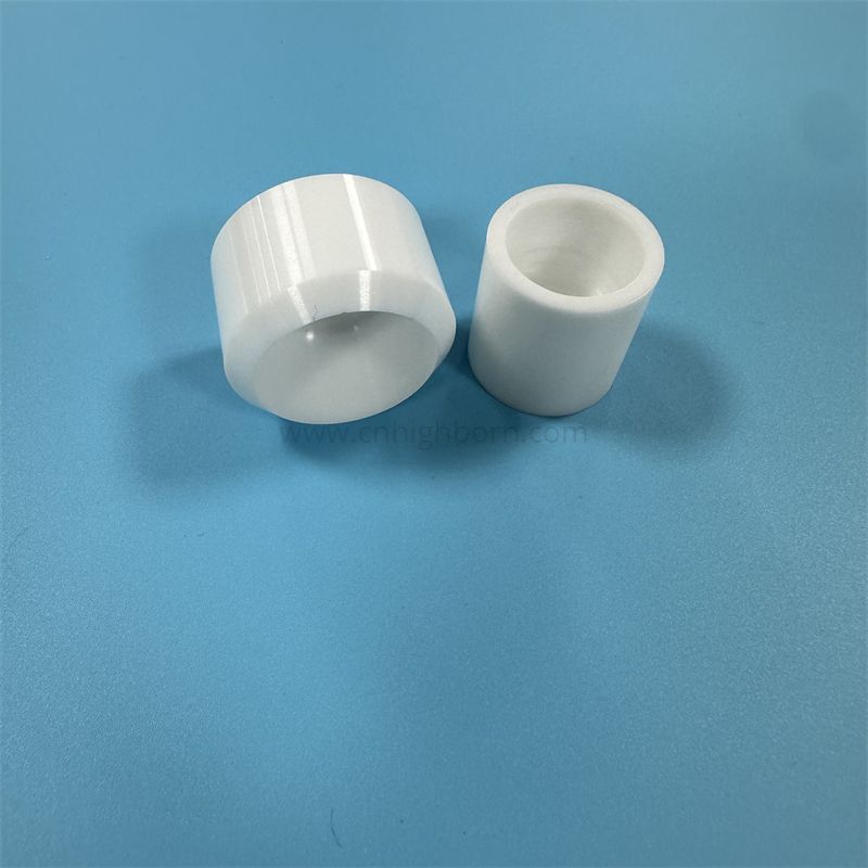 Pot ZrO2 de pot de zircone d'isolant adapté aux besoins du client par céramique industrielle