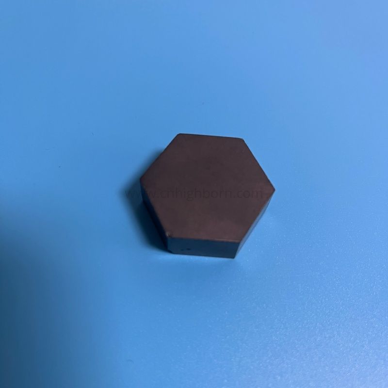 Plaque d'insertion en carbure de silicium SIC frittée par pression atmosphérique