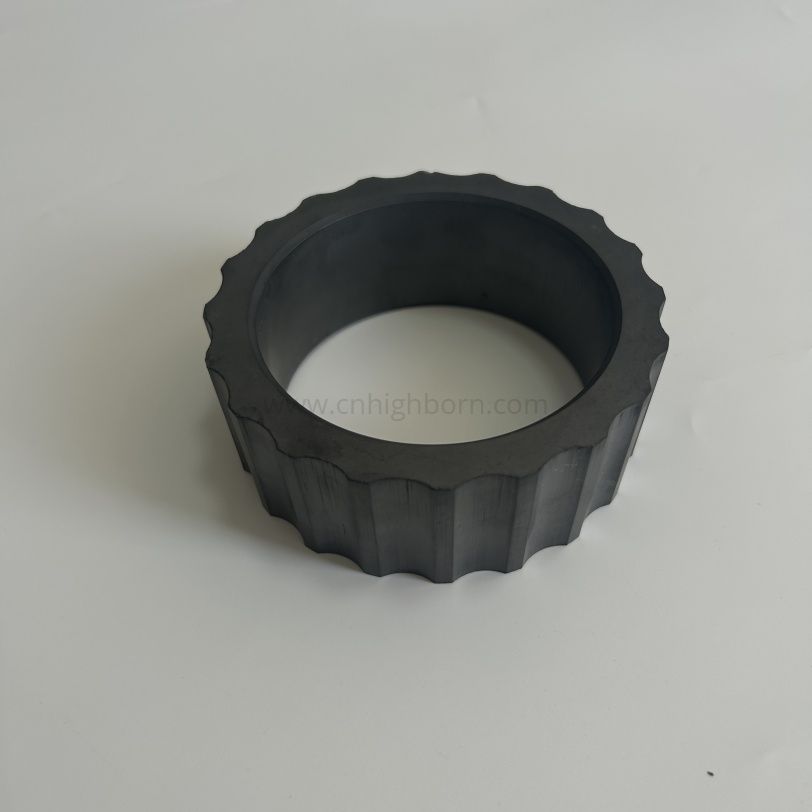 Rouleau Sic de bague d'engrenage en céramique de carbure de silicium