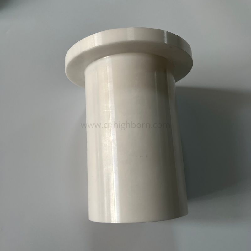  Tube en céramique étagé en céramique de zircone, barre ronde ZrO2