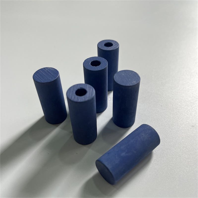Tuyau en céramique ZrO2 de tube de zircone bleue stabilisée à l'yttrium