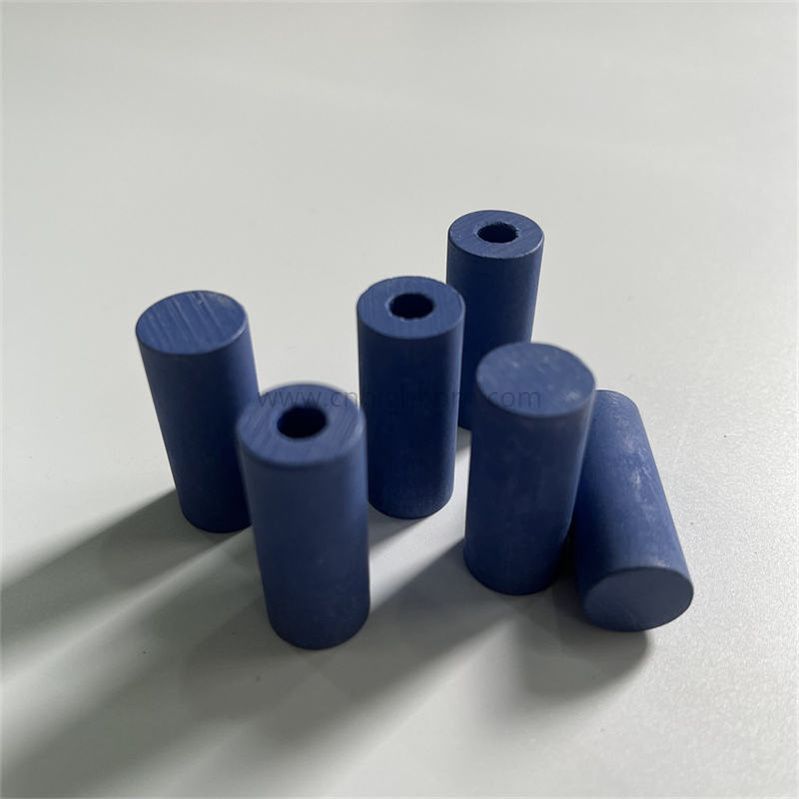 tige en c&eacute;ramique de zircone bleue