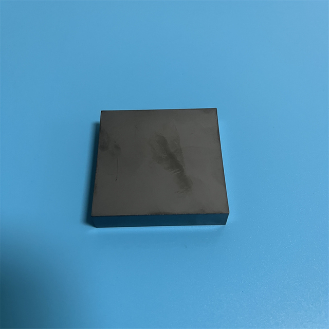 Pièce de protection SiC de plaque en céramique de carbure de silicium de 50x50mm