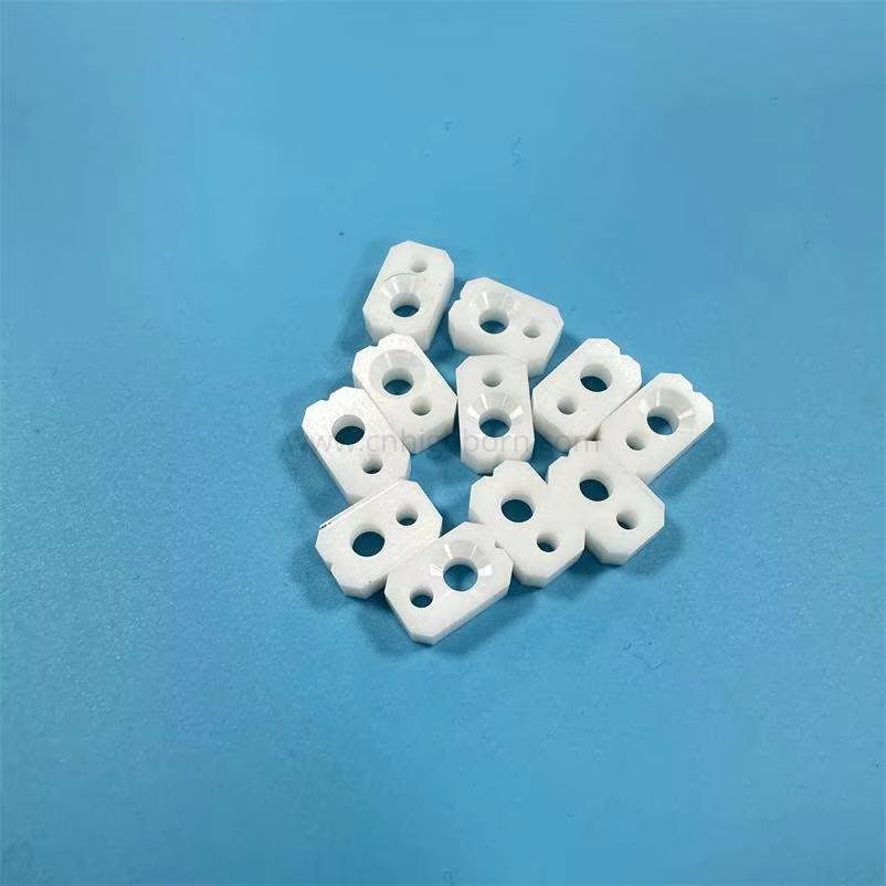 Pièce d'isolation Zro2 faite sur commande de bloc en céramique de zircone de précision