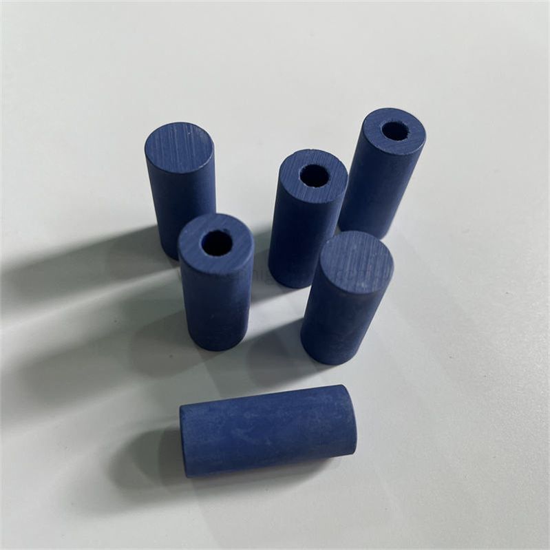 Tuyau en céramique ZrO2 de tube de zircone bleue stabilisée à l'yttrium