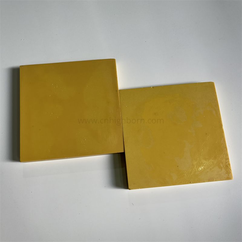 Panneau en céramique de la plaque Zro2 de zircone stabilisée par MgO de magnésium
