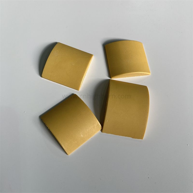 Bloc en céramique de l'isolant irrégulier ZrO2 de zircone stabilisée par magnésium