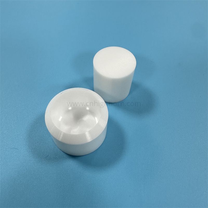 Pot ZrO2 de pot de zircone d'isolant adapté aux besoins du client par céramique industrielle