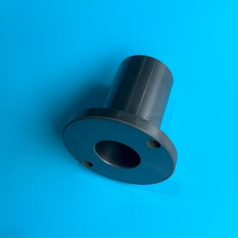 Tube de rechange en carbure de silicium, douille SSIC avec bride