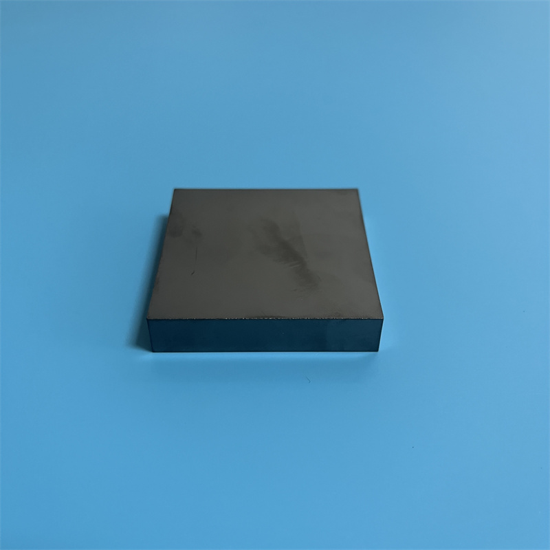 Pièce de protection SiC de plaque en céramique de carbure de silicium de 50x50mm