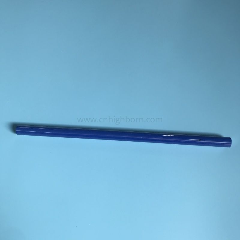 Arbre de piston de piston en céramique bleue Zro2, tige en zircone