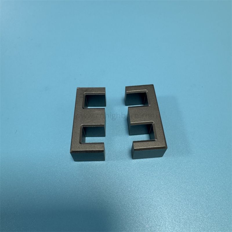 Noyau de ferrite de bloc magnétique doux personnalisé pour transformateur de puissance industriel