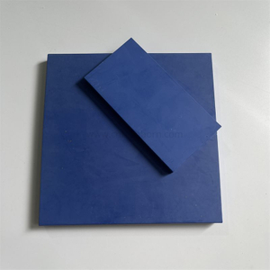 Plaque vierge en feuille bleue en céramique de zircone stabilisée à l'yttria