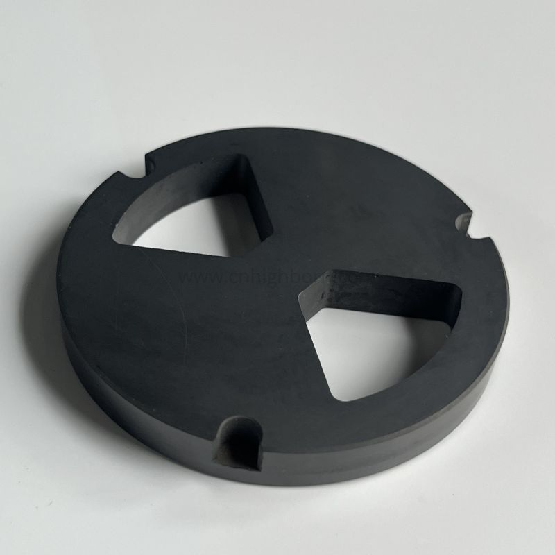 Plaque de carbure de silicium de feuille de siège de valve en céramique SiC