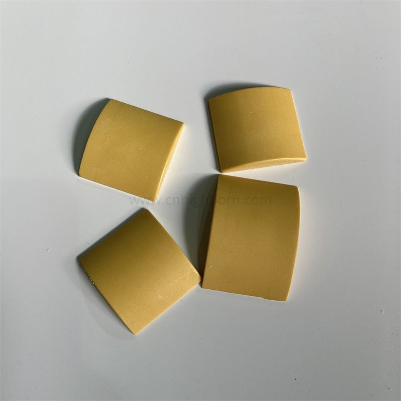 Bloc en céramique de l'isolant irrégulier ZrO2 de zircone stabilisée par magnésium