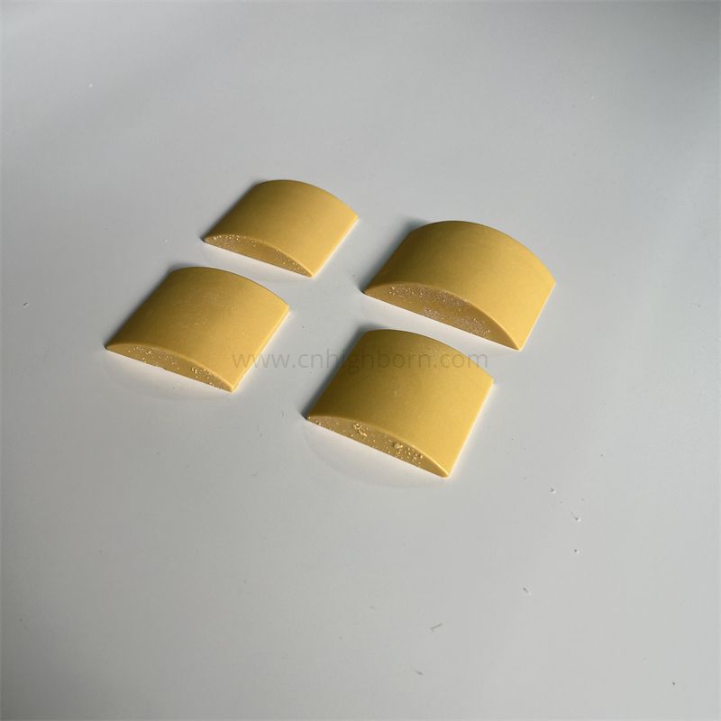 Bloc en céramique de l'isolant irrégulier ZrO2 de zircone stabilisée par magnésium