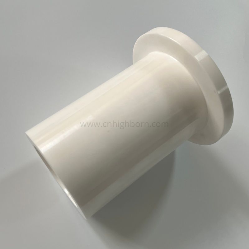  Tube en céramique étagé en céramique de zircone, barre ronde ZrO2