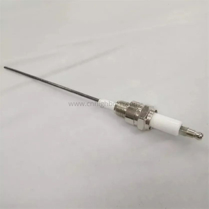 Sonde d'allumeur d'électrode d'allumage de gaz en céramique d'alumine adaptée aux besoins du client