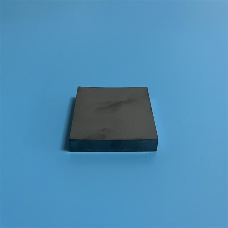 Pièce de protection SiC de plaque en céramique de carbure de silicium de 50x50mm