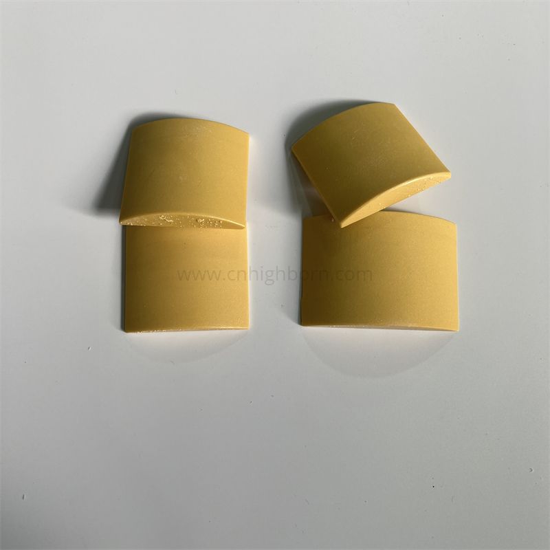 Bloc en céramique de l'isolant irrégulier ZrO2 de zircone stabilisée par magnésium