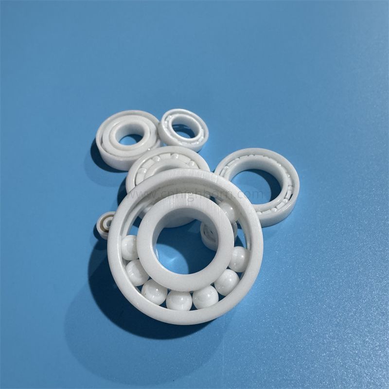 Roulements à billes à gorge profonde entièrement en céramique en oxyde de zirconium