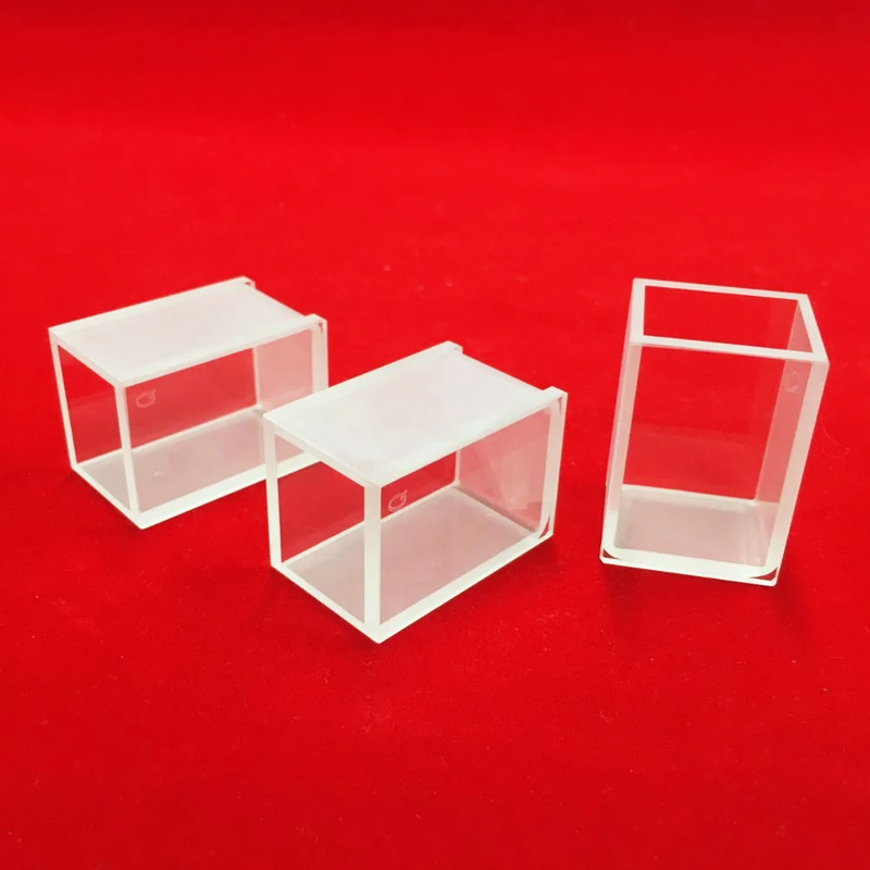 Cuvettes en quartz et verre optique