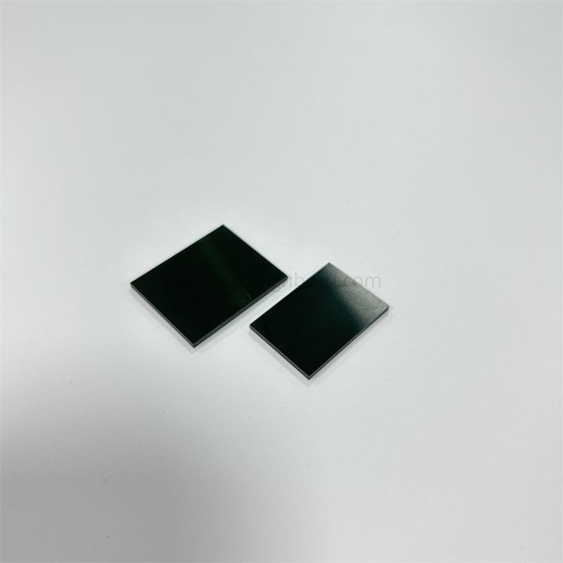  Plaque d'oxyde de zirconium de substrat de feuille de céramique de zircone noire 