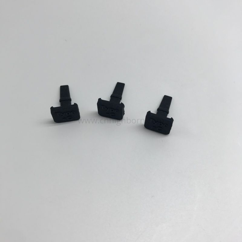 Étui en silicone anti-poussière personnalisé en usine, bouchon anti-poussière pour téléphone portable 