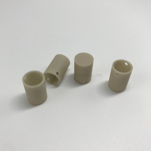 Creuset cylindrique en céramique de nitrure d'aluminium (AlN) à haute conductivité thermique