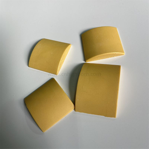 Bloc en céramique de l'isolant irrégulier ZrO2 de zircone stabilisée par magnésium