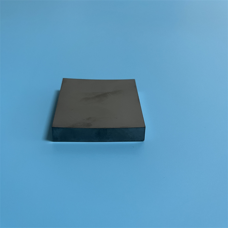 Pièce de protection SiC de plaque en céramique de carbure de silicium de 50x50mm