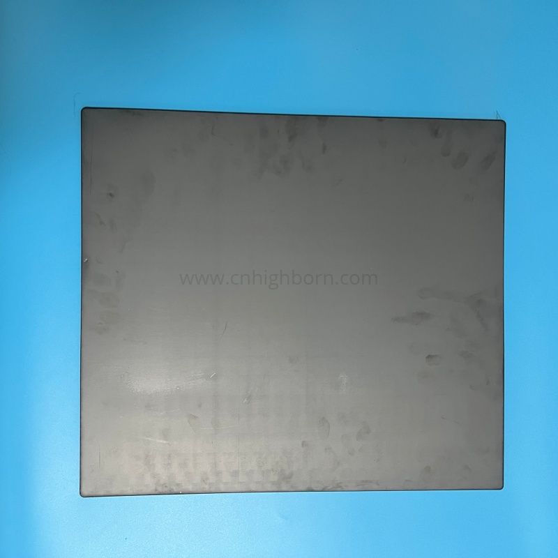 Plaque de protection en céramique dure SiC B4C en carbure de silicium