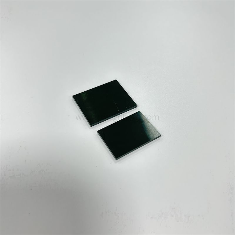  Plaque d'oxyde de zirconium de substrat de feuille de céramique de zircone noire 