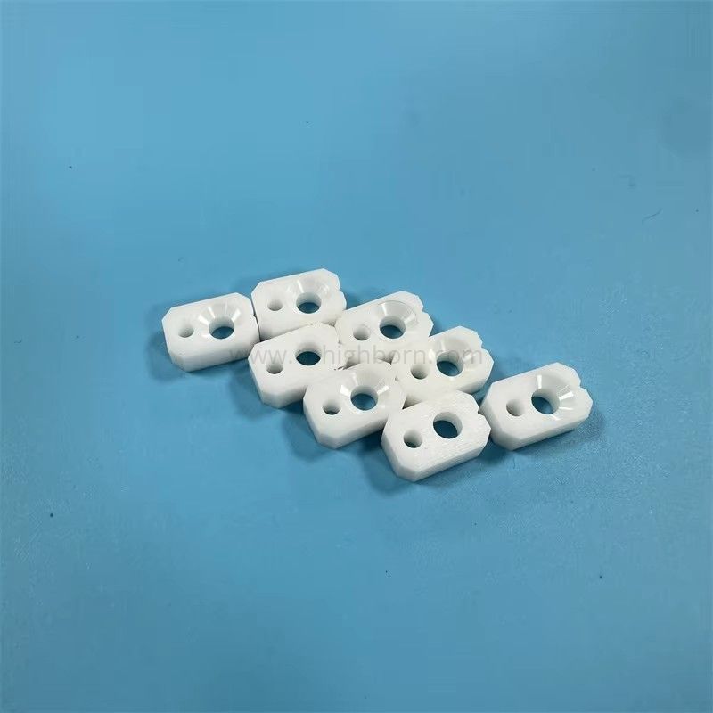 Pièce d'isolation Zro2 faite sur commande de bloc en céramique de zircone de précision