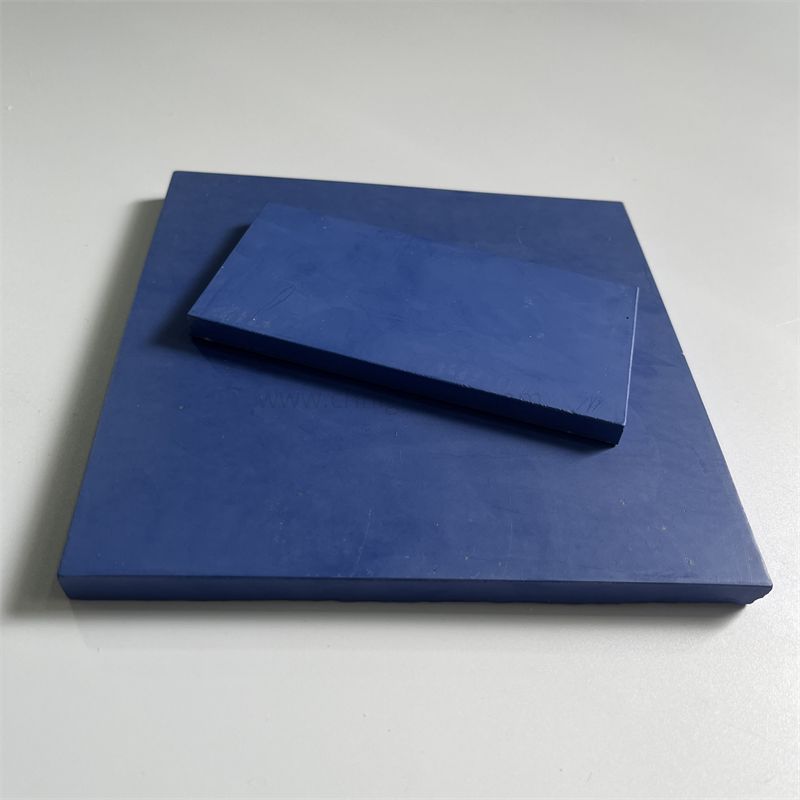 Plaque vierge en feuille bleue en céramique de zircone stabilisée à l'yttria