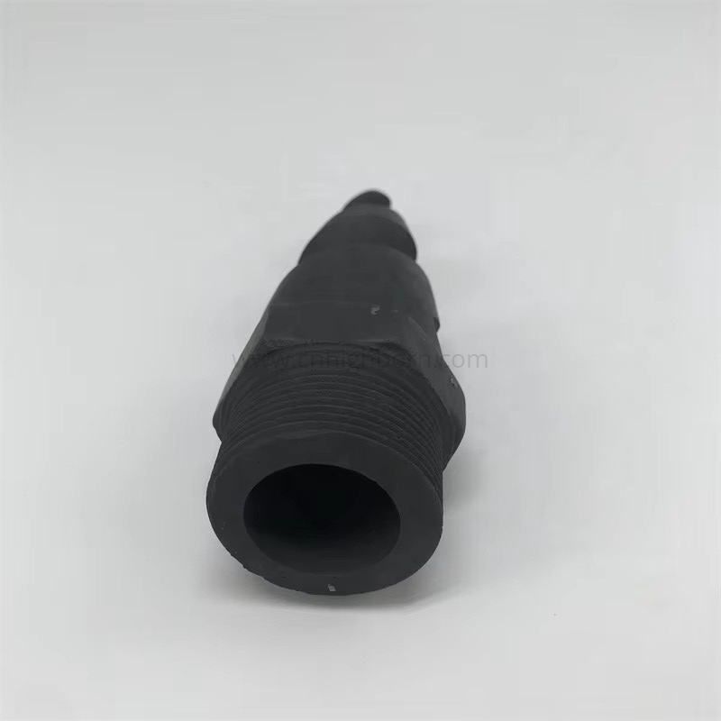 Pièce irrégulière en céramique SiC de bec de carbure de silicium d'isolateur