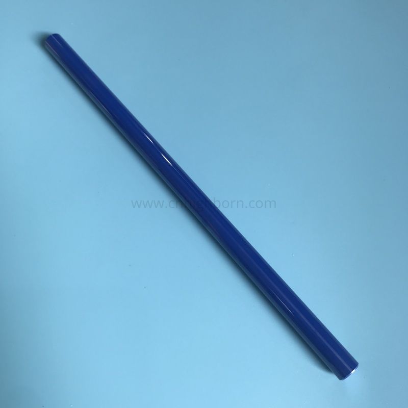 Arbre de piston de piston en céramique bleue Zro2, tige en zircone